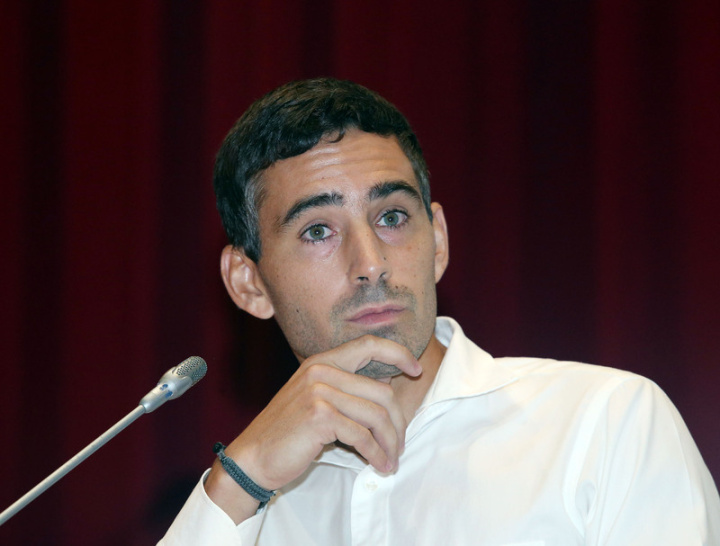 2023亞洲新聞專業論壇今年以「美中對抗下的新聞專業」為題，10日起展開為期2天的活動，法國國際廣播電台記者墨德安（圖）指出，在台海衝突緊張氛圍下，外媒對台灣新聞需求大增。