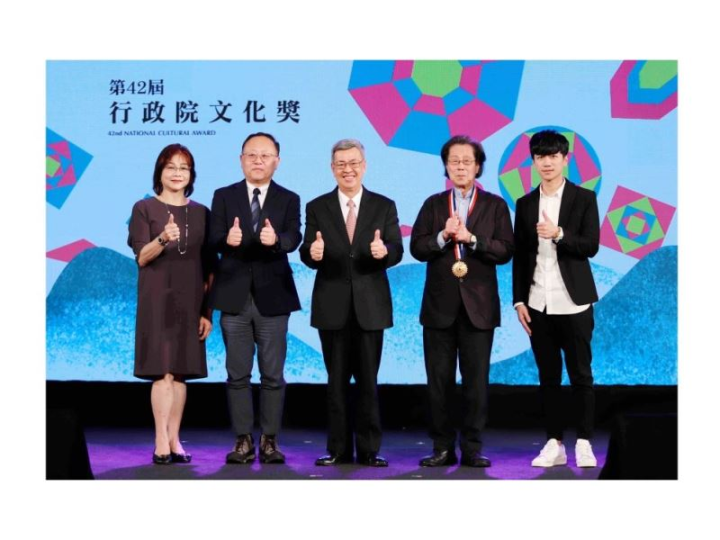 42nd National Cultural Award honors Li Shu-de, Toshio Huang & Wu Jing-jyi