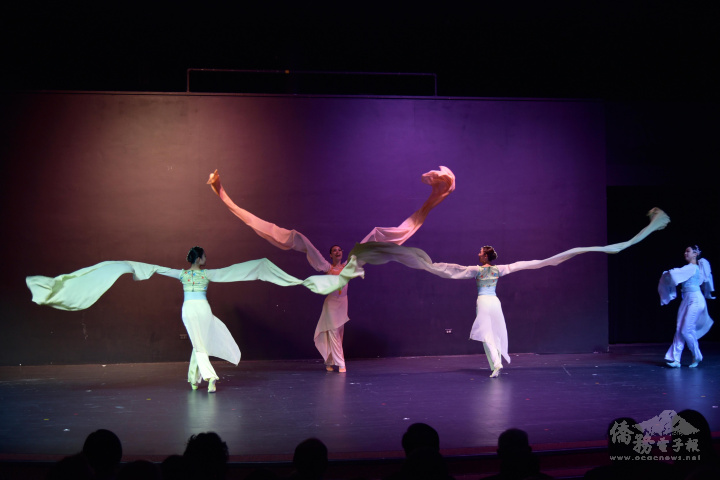 臺藝大表演者以精湛舞技展現藝術人才培育及文化傳承的果實