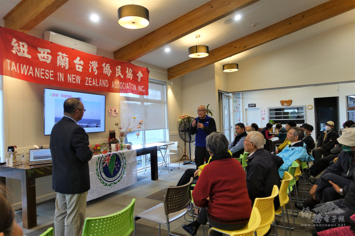 會長陳良男提問