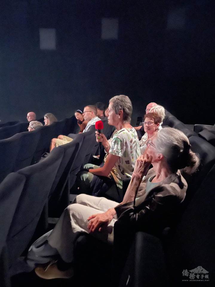 映後觀眾提問踴躍
