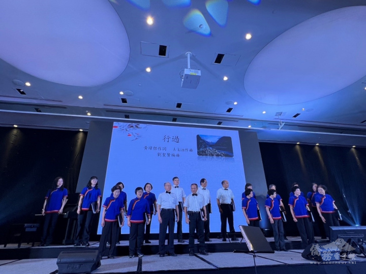 高雄美濃混聲合唱團帶來動人歌曲