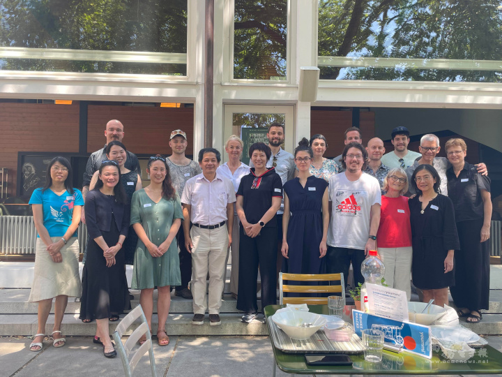 左四：駐瑞士代表黃偉峰。左五：導演陳皓玫