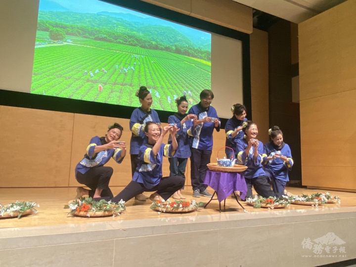 臺灣客家採茶舞表演體驗臺灣文化