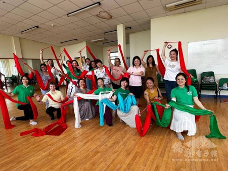 「端午限定」，華園與肯特藝術文化社團聯合主辦台灣民俗舞蹈在地研習班。