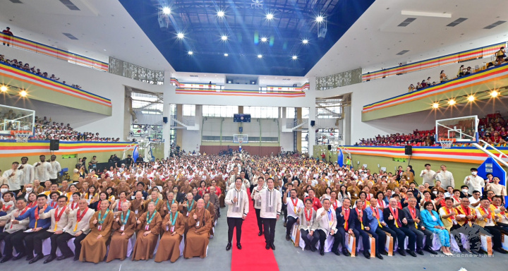 菲律賓佛光山光明大學落成典禮活動會場
