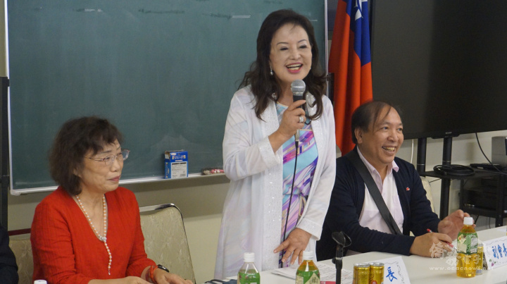 蕭玉蘭感謝全體理監事的支持