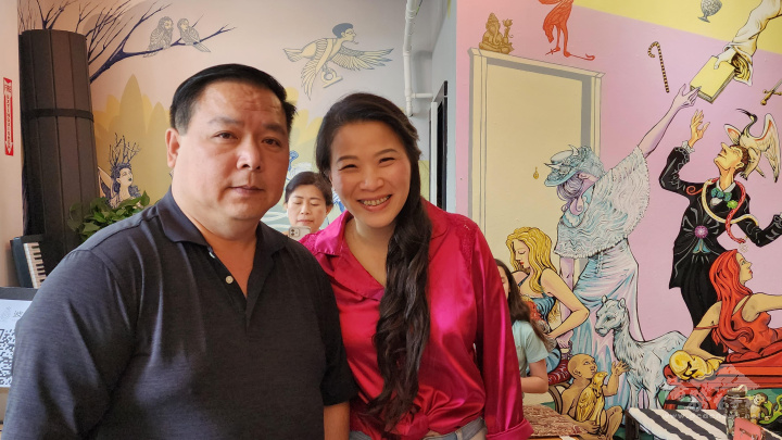 蔡高進、黃怡菁夫婦是You and Me樂團的一大支柱。