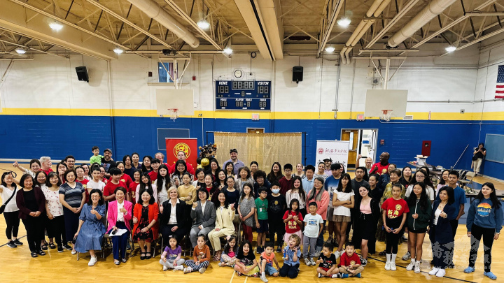 新海中文學校大合照