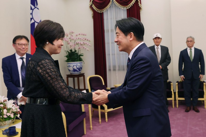 副總統接見「日本故前首相安倍晉三夫人安倍昭惠女士訪臺團」