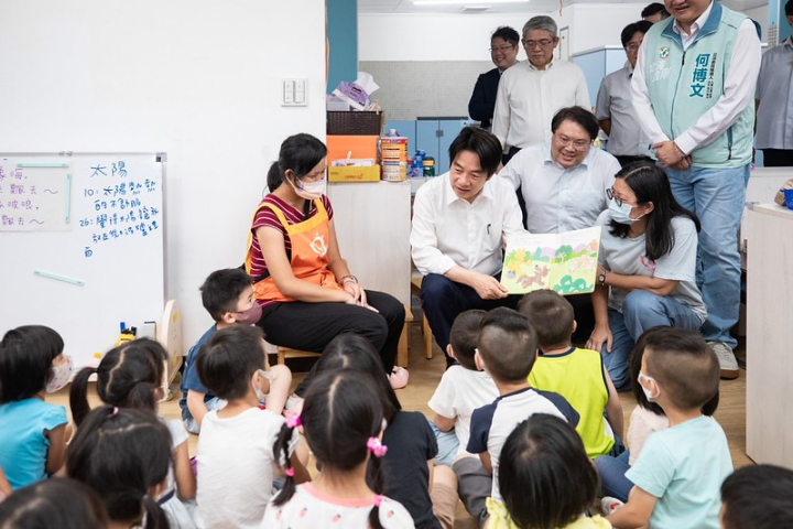 賴清德副總統6日下午視察「林口世大運選手村社會住宅」