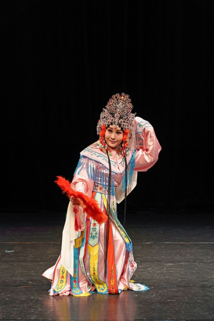 圖為北管戲曲團隊【翠蘭戲曲工作坊】演出。