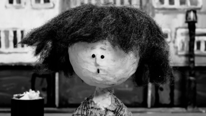 加州大學洛杉磯分校（UCLA）攻讀動畫碩士班的學生導演曾智旌的「定格動畫」（Stop motion animation）短片作品「自動提款機」（ATM）。（曾智旌提供）