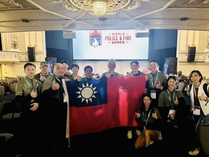 Picture taken from Interior Minister Lin Yu-chang's Facebook