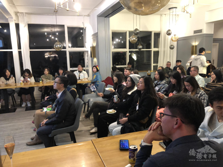 活動現場吸引許多首次參與僑社活動的僑青