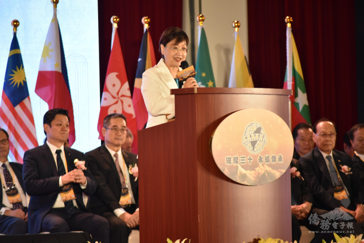 僑委會委員長徐佳青致詞