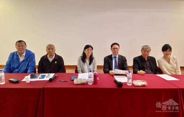 出席貴賓；左起劉國華、林志孟、趙士縈、張希賢、劉國安、歐美廷