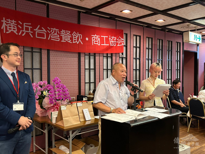 會長張志銘致詞