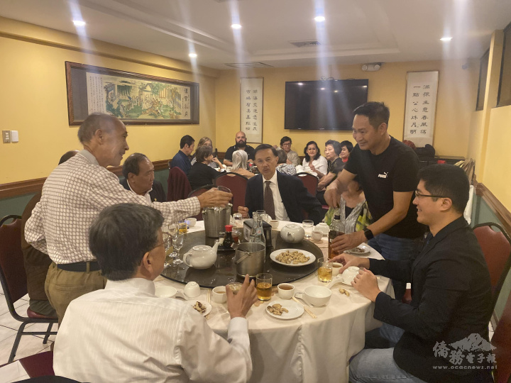 餐會現場歡樂溫馨