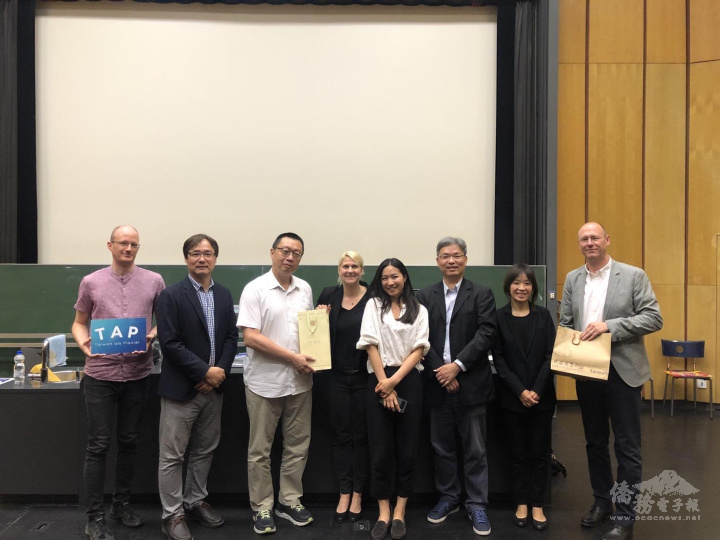 特里爾大學臺灣週活動團隊合影