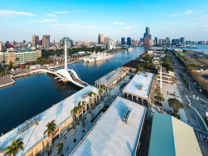 為了打造高雄港灣特色旅店，台中知名旅宿業者獲得日本國寶級建築大師隈研吾首肯親自操刀，未來高雄港將擁有全台唯一「隈研吾設計的倉庫旅店」。（高雄港土開公司提供）