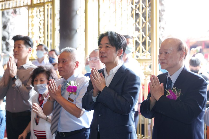 副總統出席「艋舺龍山寺觀世音菩薩成道紀念典禮」