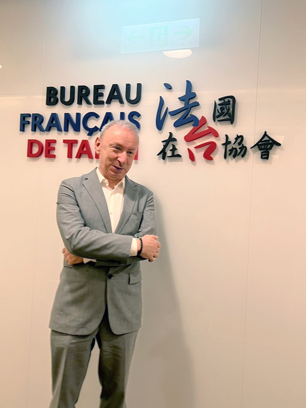 法國駐台代表公孫孟駐台4年任滿1日舉行道別記者會