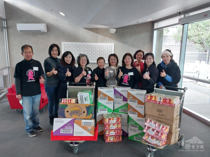 紐西蘭臺灣婦女會捐贈院方急需物品