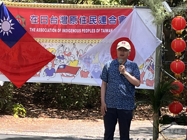 駐日本代表處副代表蔡明耀致詞