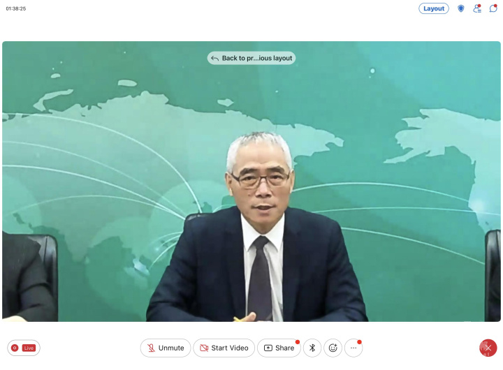 楊清泉回覆僑臺商提問