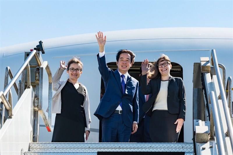 VP Lai lands in San Francisco on return leg of Paraguay trip|English ...