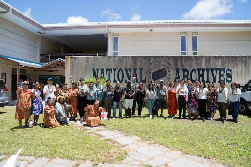 CIP Minister Icyang‧Parod Visits Alele Museum in the Marshall Islands