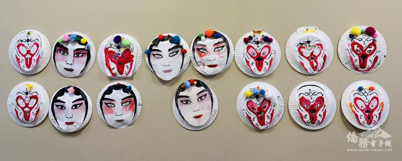 臉譜繪畫靜態展