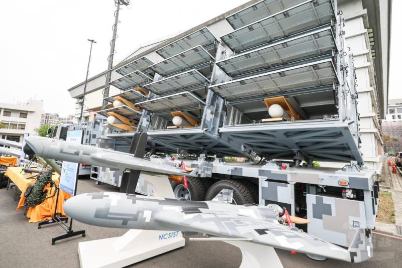 中科院研製無人機，強化不對稱作戰運用。（軍聞社記者周昇煒攝）