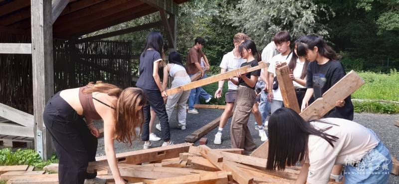 生活的造屋計畫讓臺灣學生們印象深刻