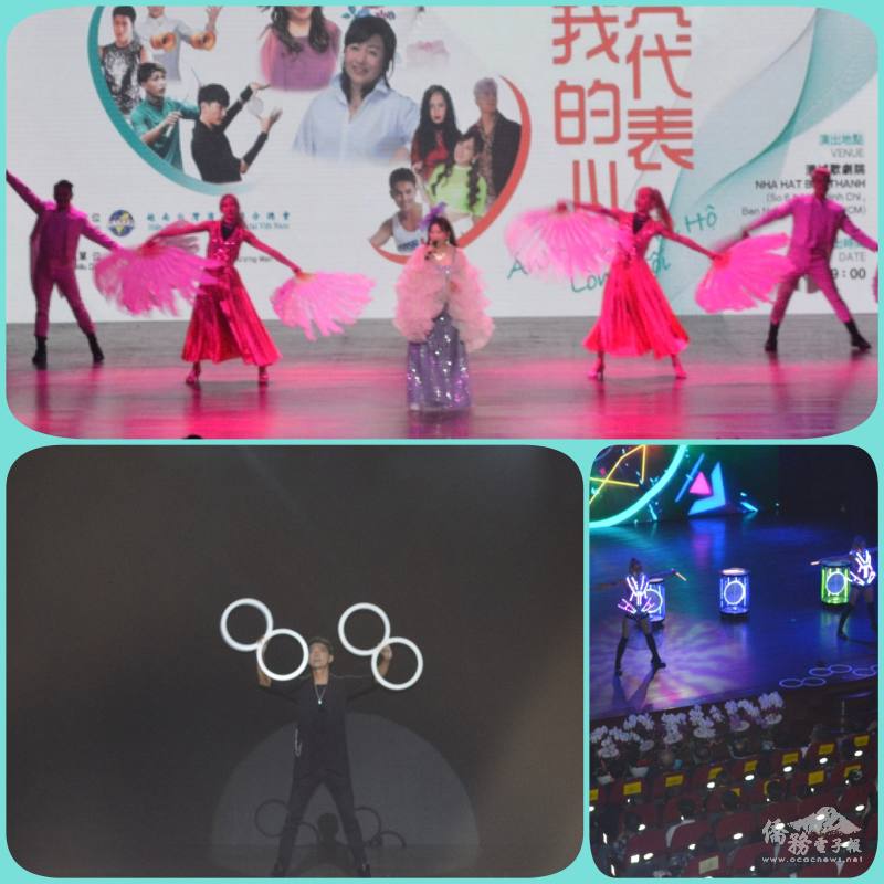 多支國臺語曲目勾起懷舊風情，還有酷炫的扯鈴及神奇的魔術