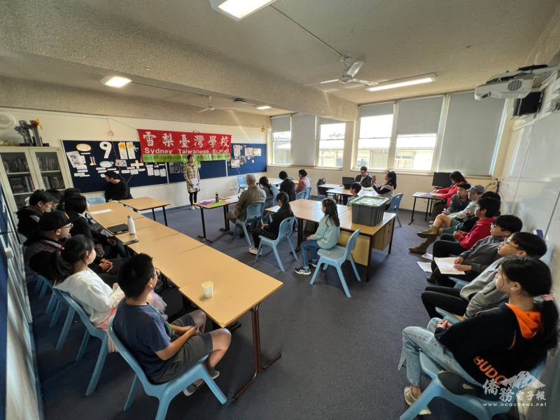 西北校區朗誦比賽現場