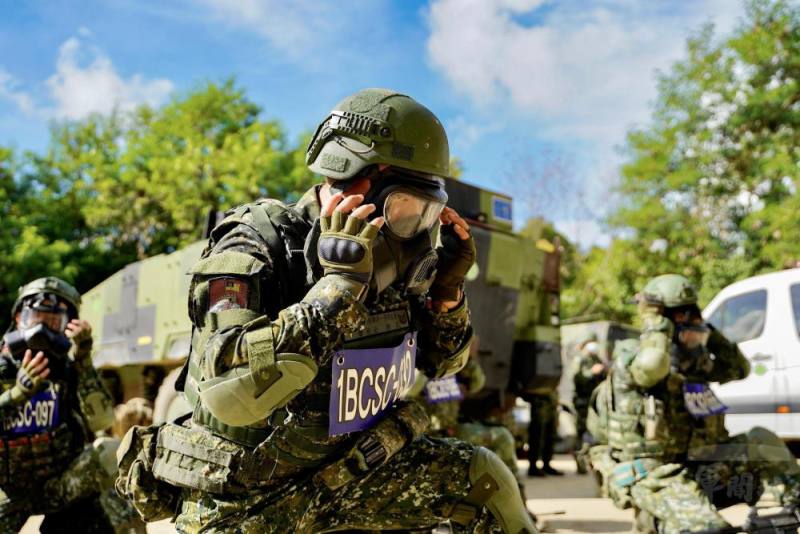 陸軍機步234旅聯兵1營日前實施基地普測。