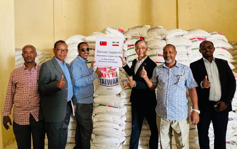 台灣提供300噸食米及愛心物資援助索馬利蘭流離失所人口
