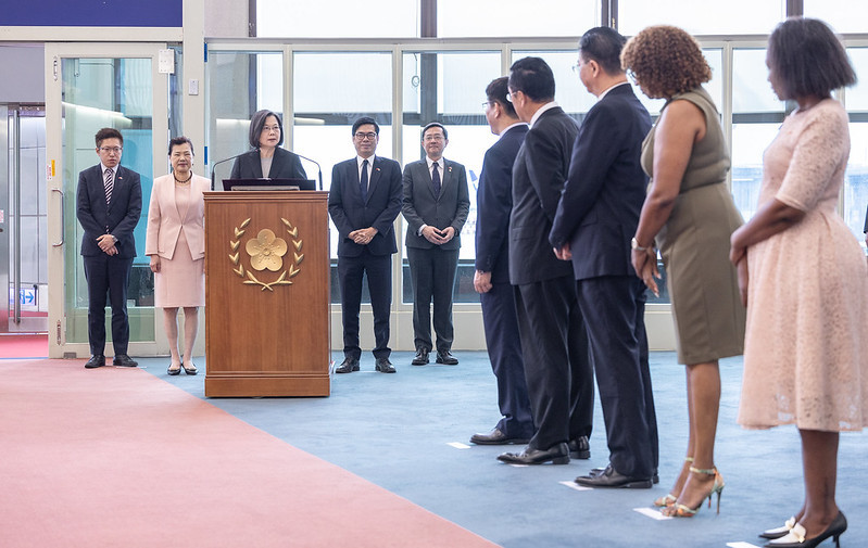 President Tsai issues remarks after visit to Kingdom of Eswatini ...
