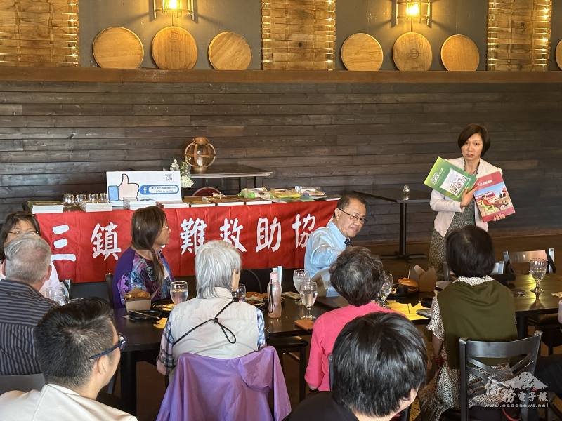 西雅圖文教中心主任吳曉竹宣導多項僑務政策