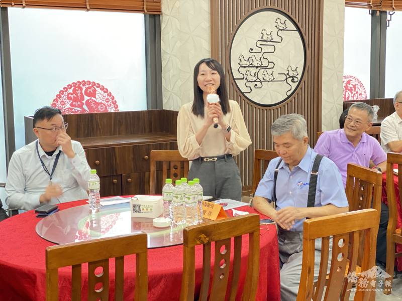 蔡佩珊僑務宣導