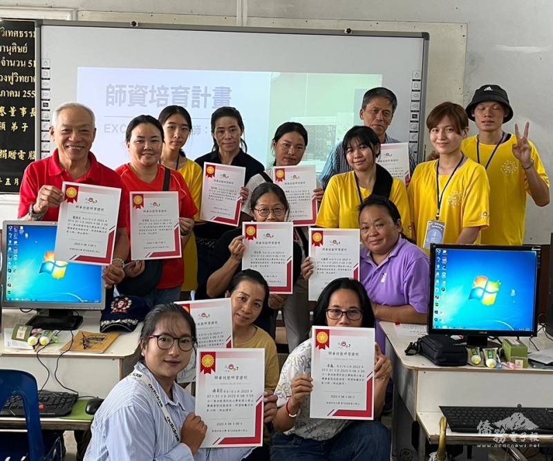 團隊於光復高中辦理師資電腦培訓班