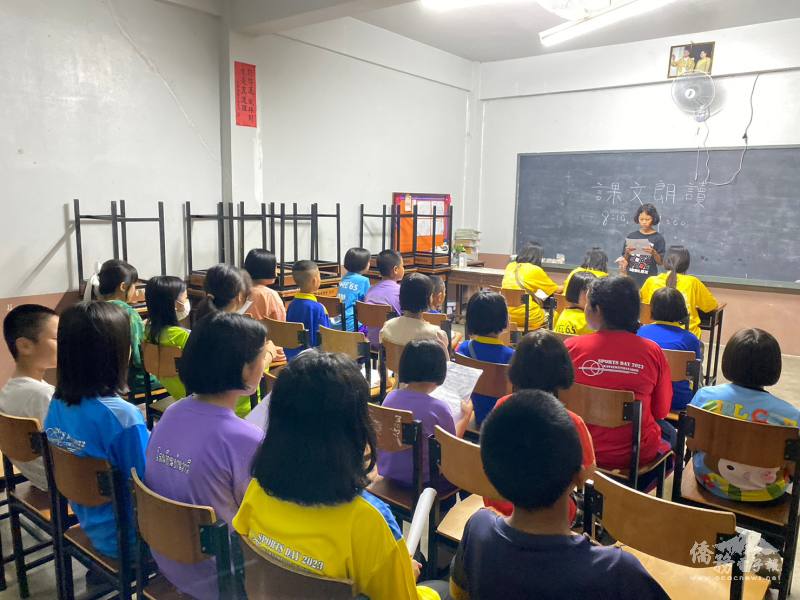 團隊在服務期間舉辦小小漢字文化節活動，促進學生華語文學習