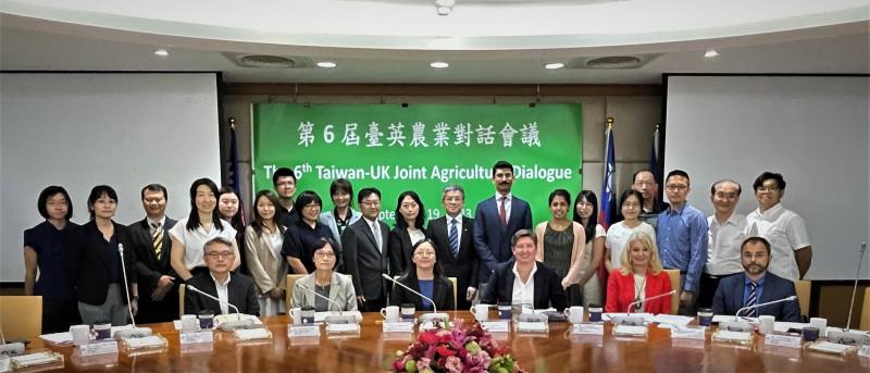 臺灣與英國農業部召開第6屆臺英農業對話會議