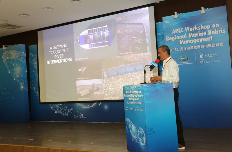 The ocean cleanup 亞洲區處長發表