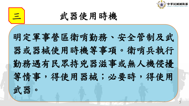 武器使用時機