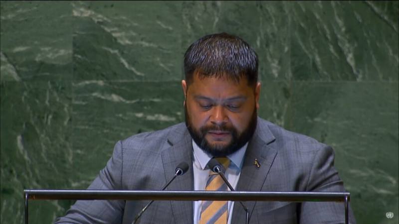 Picture taken from Video source: United Nations