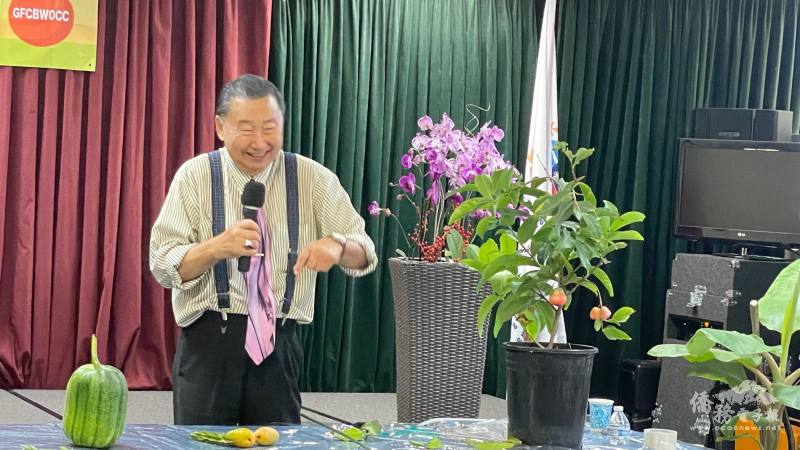 園藝達人李立元介紹成功培育蓮霧的秘訣