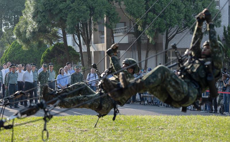 總統秋節慰勉「陸軍特指部特4營」